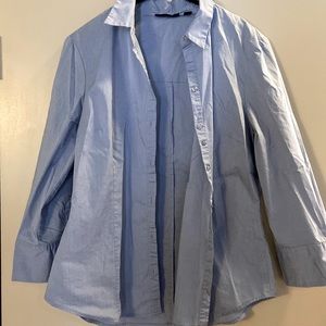 New York & Company | Blue Button Up